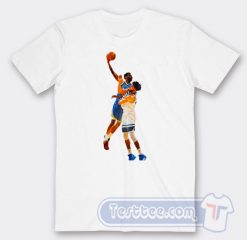 Cheap Wiggs Dunked On The T Wolves Tees