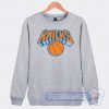 Cheap New York Knicks Basketball Sweatshirt
