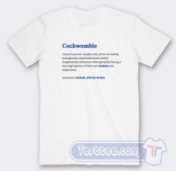 Cheap Cockwomble Meaning Tees