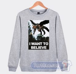 Cheap Monster Hunter I Want To Believe Sweatshirt