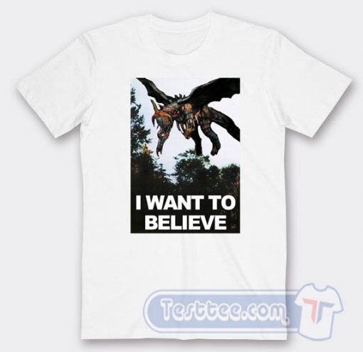 Cheap Monster Hunter I Want To Believe Tees