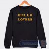 Cheap Niall Horan Hello Lovers Sweatshirt