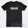 Cheap Obey Toy Block Tees