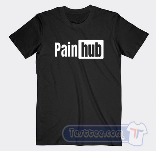 Cheap Pain Hub Porn Hub Logo Parody Tees