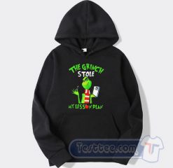 Cheap The Grinch Stole My Lesson Plan Hoodie