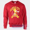 Cheap Bart Simpson Chiefs Sweatshirt