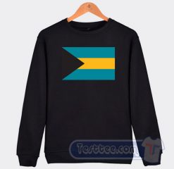 Cheap Flag Of The Bahamas Sweatshirt