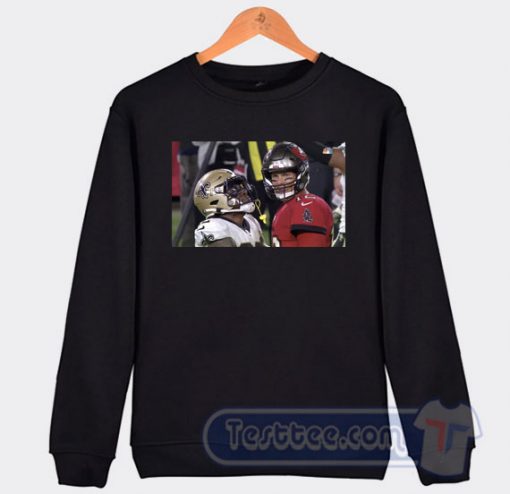 Cheap Tom Brady Vs Chauncey Gardner Johnson Sweatshirt