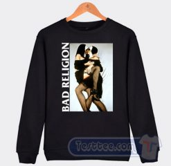 Cheap Bad Religion Nun Kissing Sweatshirt