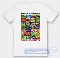 Cheap Bars of Five Points Tees