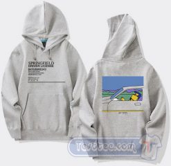 Cheap Bart Simpson Driving Scenic Hoodie