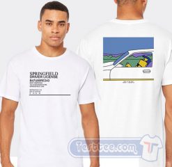 Cheap Bart Simpson Driving Scenic Tees