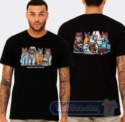 Cheap Cat Kennedy Space Center Tees