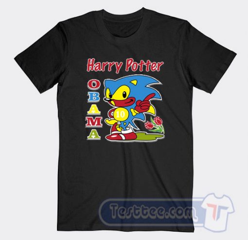 Cheap Sonic Harry Potter Obama Tees