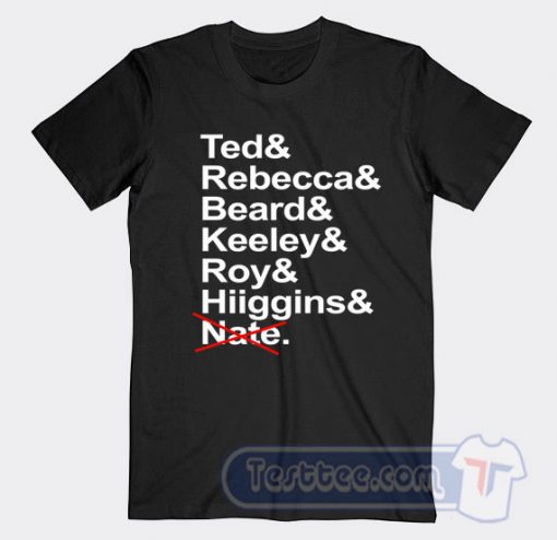 Cheap Ted and Rebecca And Beard Tees