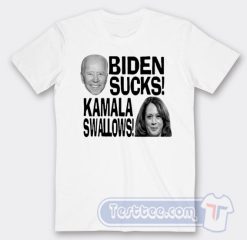 Cheap Biden Sucks Kamala Swallows Tees