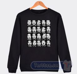 Cheap Bjork Face Printed Sweatshirt