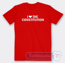Cheap I Love Constitution Tees