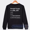 Cheap Question For Donald Trump Sweatshirt