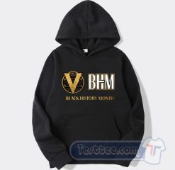 Cheap BHM Black History Month Logo Hoodie
