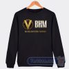 Cheap BHM Black History Month Logo Sweatshirt