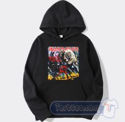 Cheap Iron Maiden Number of the Beast Hoodie