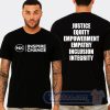 Cheap Martin Luther King Football Inspire Change Tees