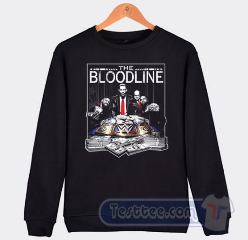 Cheap WWE The Bloodline Sweatshirt