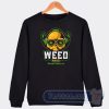 Cheap Weed Wars Reefer Token Logo Sweatshirt