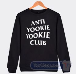Cheap Anti Yookie Yookie Club ASSC Parody Sweatshirt