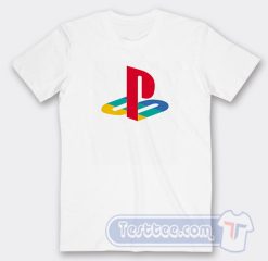 Cheap Playstation logo Tees