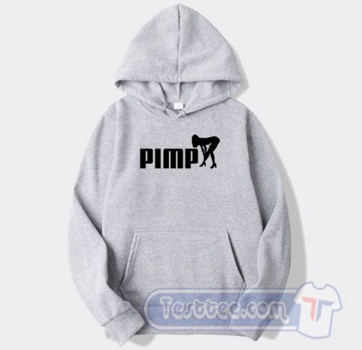 Cheap Pimp Puma Parody Hoodie