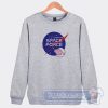Cheap Nasa Parody Peppa Pig Space Sweatshirt