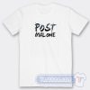 Cheap Post Malone Logo Tees