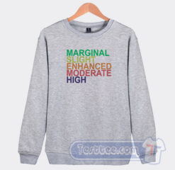 Cheap Marginal Slight Enhanced Moderate High Sweatshirt