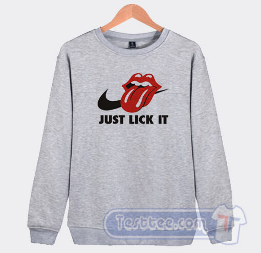 Cheap Rolling Stones Just Lick It Sweatshirt