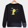 Cheap Mega Yacht Lisa Simpson Sweatshirt