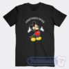 Cheap Mickey Mouse Everything is Fucked Tees