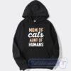 Cheap Mom Of Cats Aunt Of Human Hoodie
