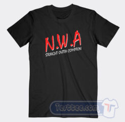 Cheap N.W.A. Straight Outta Compton Logo Tees