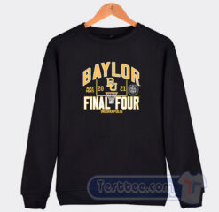 Cheap NCAA Basketball Baylor Bears Blue Final Four Sweatshirt