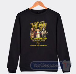 Cheap Neil Young 76th Anniversary 1945 2021 Sweatshirt