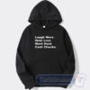 Cheap Pat McAfee Laugh More Hate Less Work Hard Cash Checks Hoodie