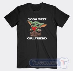 Cheap Baby Yoda Best Girlfriend Tees