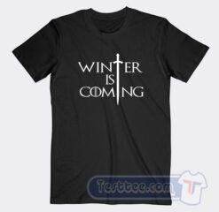 Cheap Game of Thrones Winter is Coming Tees