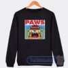 Cheap Garfield Paws Jaws Parody Sweatshirt