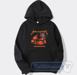 Cheap Hall And Oates Maneater Metallica Hoodie