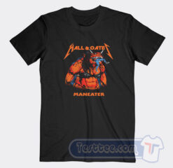 Cheap Hall And Oates Maneater Metallica Tees