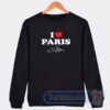 Cheap I Love Paris Hilton Sweatshirt