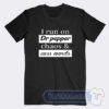 Cheap I Run On Dr Pepper Chaos And Cuss Words Tees